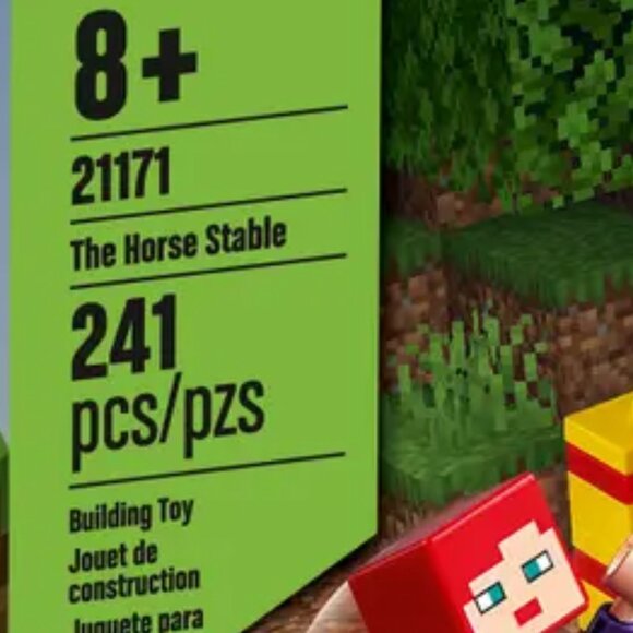 Brand New Lego Minecraft The Horse Stable 21171 - Picture 2 of 9